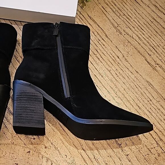 Black waterproof suede ankle boot size 8 NWT Blondo - Picture 4 of 13